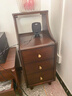 家逸实木床头柜卧室床边超窄柜带抽屉储物柜子现代简约小户型家用款柜 实拍图