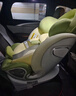 ledibaby乐蒂宝贝婴儿童安全座椅0-4-12岁汽车用宝宝座椅车载可坐躺 太空舱Pro+智能版【春芽绿】 实拍图