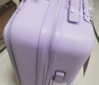 不莱玫行李箱拉杆箱旅行箱子大容量女学生男出国托运26英寸密码箱 紫色 实拍图