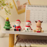 杞乐圣诞节礼物桌面小摆件送女生男友闺蜜平安夜圣诞树老人工位装饰品 圣诞礼物四件套 实拍图