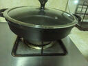 铁仕达（Telssida）双耳铸铁平底锅加厚生铁锅烙饼锅不粘无涂层煎锅水煎包锅老式饼铛 实拍图