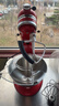 KitchenAid（凯膳怡）【政府补贴】厨师机家用进口5QT双碗和面家用烘焙机多功能搅拌机 暖橘红 5KSM165PSCHT 实拍图