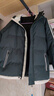 真维斯（Jeanswest）棉衣男秋冬季大朵绒外套棉服男加厚羽绒棉袄子中青年保暖 实拍图