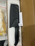 美瓷(MYCERA) 陶瓷刀厨房家用6.5寸切菜刀 超薄锋利黑色切片刀带刀鞘 EHG6.5B-B 黑色 实拍图