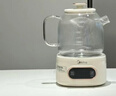 美的（Midea）花漾0胶水全玻璃全自动养生壶 办公室多功能煮茶壶 烧水壶恒温电热水壶煮茶器花茶壶1L YS10B101 实拍图