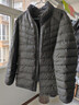 HLA海澜之家羽绒服男舒适轻薄立领保暖外套男 实拍图