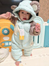 巴拉巴拉童装婴儿连体羽绒服连体衣宝宝衣服2025冬装哈衣爬服萌趣男童女童 实拍图