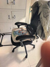 南皇人体工学椅护腰电脑椅久坐不累办公椅电竞椅男可调节腰靠学习后躺 悬浮双背升降黑-3级气杆-尼龙脚-搁脚-155°无极后躺 120-155度(含) 联动扶手 实拍图