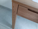 源氏木语全实木小书桌现代简约橡木学习桌北欧风小户型办公桌子书房电脑桌 原木色橡木三抽书桌1.4米 组装 实拍图