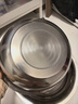不锈钢盆加厚款家用厨房商用洗菜盆和面洗脸洗衣盆 40cm两个装 实拍图