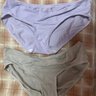 婧麒（JOYNCLEON）孕妇内裤棉低腰孕产妇通用内裤棉大码四季 肤+粉+紫+绿XXLjnk0362 实拍图