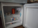 奥克斯（AUX）家用双门迷你小型冰箱 冷藏冷冻保鲜小冰箱 宿舍租房节能电冰箱 【国家补贴】BCD-24K118 基础款 银色 实拍图