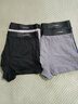 南极人男士内裤男式纯棉平角裤头抗菌防螨透气四角男生短裤衩4条XL 实拍图