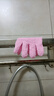 搓澡手套搓澡巾强力粗砂搓背巾男女洗澡家用后背搓泥浴球沐浴神器 粉色 均码 1个 实拍图