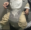 十月结晶婴儿背带腰凳多功能外出四季通用轻便透气抱娃神器 青鸾灰 实拍图
