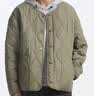 GAP男装印花logo波浪绗线外套轻薄简约风棉服619672 浅绿色 M (170/92A) 亚洲尺码 【偏大，建议拍小一码】 实拍图