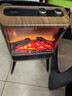 艾美特（AIRMATE）【火焰旗舰款】壁炉暖风机电热取暖器电暖器家用电暖气片烤火炉 大面积加热节能炭火暖风机  实拍图