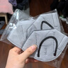 超亚防甲醛专用口罩孕妇3D立体防油烟甲醛口罩双层活性炭独立包装6只 实拍图
