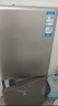 海尔（Haier）「真省电」165L两门小冰箱一级能效风冷无霜黑金净化灰色HC2-165WGHC2E9S9国家补贴 实拍图