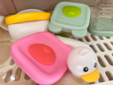 COOKSS宝宝辅食碗注水保温碗PPSU婴幼儿吃饭防摔恒温碗儿童餐具带吸管 实拍图
