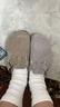 BIRKENSTOCK勃肯德国进口男女款牛皮绒面革软底Boston包头拖鞋 灰色窄版560773 37 实拍图