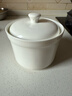 斯凯绨（Sky Top）炖盅陶瓷带盖碗骨瓷纯白隔水蒸蛋盅燕窝盅煲汤盅700ml 实拍图
