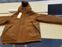 JEEP吉普羽绒服男冬季短款连帽保暖外套男士休闲夹克衣服男装 棕色 XL 实拍图