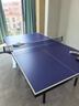 双鱼 乒乓球桌室内家用可折叠 移动带轮乒乓球台 JD200附网架赞商品 实拍图
