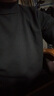 啄木鸟（TUCANO）半高领毛衣男时尚简约针织衫舒适保暖百搭男装上衣打底衫 黑色2XL 实拍图