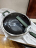 美的（Midea）不粘锅家用炒锅平底锅不锈钢蜂窝不粘炒菜锅电磁炉燃灶通用煎蛋锅 【0氟0涂层钛锅】国标级不粘耐磨 32cm 实拍图