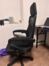 锦汐 电脑椅家用办公椅子靠背人体工学椅学习转椅老板座椅游戏电竞椅 【二代升级款】黑框黑网 实拍图