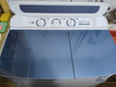 小天鹅（LittleSwan）双桶双缸洗衣机半自动 12公斤大容量 强力去污洗大件 节能 TP12S156 以旧换新 国家补贴 一级能效 实拍图