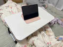 明智一凡宿舍笔记本电脑桌家用床上小桌子作业桌书学生可折叠桌懒人小桌板 40cm随机颜色【无卡槽】简约款 实拍图