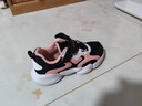鸿星尔克（ERKE）童鞋女童中大童慢跑鞋儿童运动鞋64122120013正黑/矿物粉35 实拍图