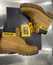 Dickies男士马丁靴高帮时尚男靴工装靴情侣靴男 土黄-加绒 45-男款 实拍图