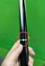 英辉（INVUI）台球杆中式黑八小头杆16彩桌球杆分体双节英式斯诺克球杆 G-01 实拍图