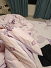 水星家纺被子冬季被子母被芯二合一纤维被褥约8.2斤200*230cm粉 实拍图