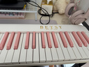 贝琪（Betsy）B190磁吸钢琴88键成人便携式电钢琴学生幼师折叠手卷电子钢琴 牛奶白(粉键)+果冻琴包 实拍图