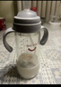 爱得利（evorie） 玻璃奶瓶 宽口径带保护套带手柄奶瓶 婴儿奶瓶240ml（6个月+） 实拍图