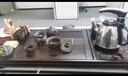 唐云匠心茶具套装家用一体茶盘茶台全自动玻璃烧水壶茶杯整套送礼功夫茶具 款01福韵茶盘+不锈钢全自动 实拍图