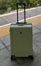 地平线8号（LEVEL8）行李箱密码拉杆箱男女托运大容量万向轮旅行者PC箱 24英寸芥末绿 实拍图