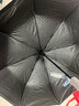 美度（MAYDU）渐变全自动太阳伞三折遮阳伞黑胶防晒防紫外线晴雨伞M3037天空蓝 实拍图