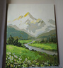 铂呐苓数字油画日照金山风景挂画diy填色客厅餐厅大尺寸新年手绘装饰画 日照金山【103主图款】40*50 实拍图