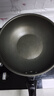炊大皇炒锅不粘锅32cm少油烟平底炒菜锅煎锅电磁炉明火通用锅WG15068 实拍图