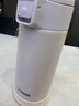 虎牌（TIGER）时尚清新保温杯（直饮盖+吸管盖） MMT-B35C-PV 奶白色 350ml 实拍图