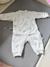 贝瑞加（Babyprints）新生儿连体衣2件装婴儿纯棉内衣薄款四季爬服柔软宝宝哈衣 粉52 实拍图
