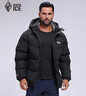 黑冰25新款秋冬男经典款天枢PLUS户外可拆卸帽鹅绒700蓬羽绒服F8509MJ 黑色 S 实拍图