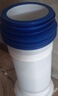 LOCKZI 马桶排污管墙排后排水管硅胶侧排坐便器连接器接头软管配件 新款【长款】蓝色密封圈+PE管+内置钢丝 实拍图