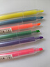 晨光（M&G）文具6色单头彩色荧光笔考试标记学生专用记号笔备考复习划重点手账用彩色笔6支装AHM24310 实拍图