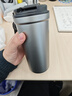 京东京造 钛健康咖啡杯【内外纯钛】保温便携随行高档送礼水杯 灰520ml 实拍图